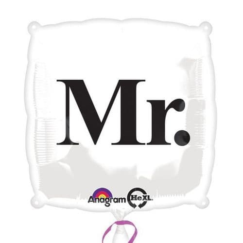 "Mr." Standard Foil Balloon