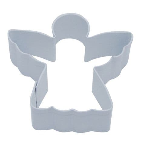 Angel Poly-Resin Coated Cookie Cutter White