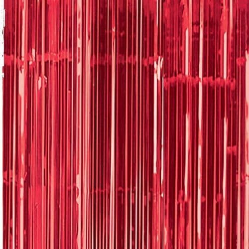 Apple Red Door Curtain 91cm x 2.43m