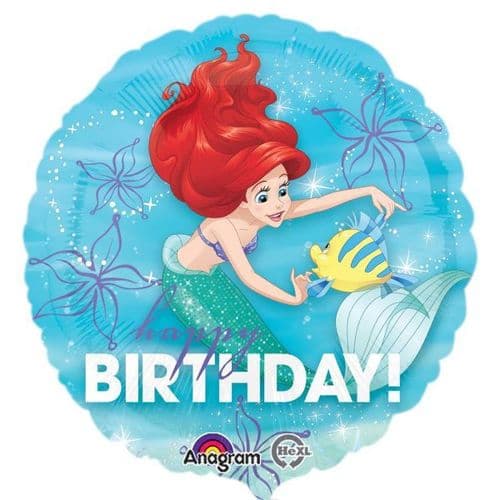 Ariel Birthday Dream Big Standard Foil Balloon