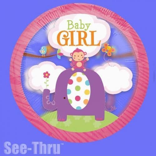 Baby Girl Safari Sweet Foil Balloon  26"