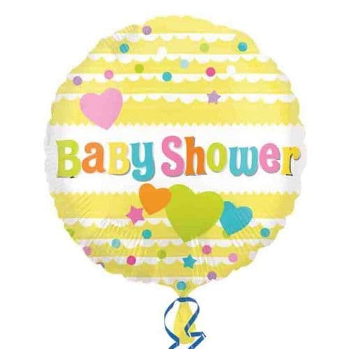 Baby Shower Yellow Standard Foil Balloon