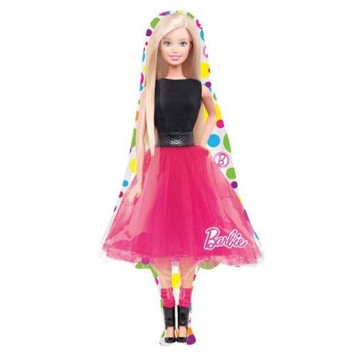 Barbie Sparkle SuperShape Foil Ballloon 21" x 42"