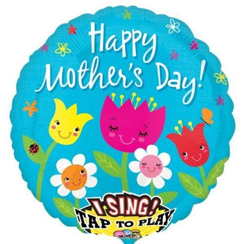 Best Mother`s Day Jumbo Sing-A-Tune Balloon XL 28"