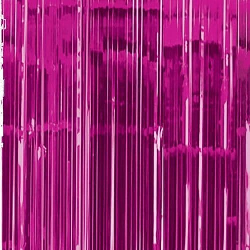 Bright Pink Door Curtain 91cm x 2.43m