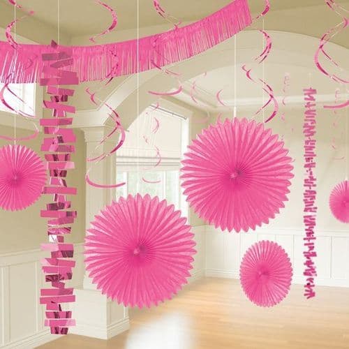 Bright Pink Room Decoration Kit/18