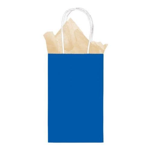 Bright Royal Blue Small Gift Paper Bags