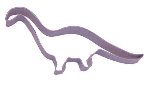 Brontosaurus Poly-Resin Coated Cookie Cutter Purple