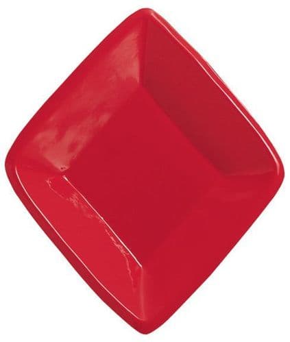 Card Night Diamond Plastic Snack Tray