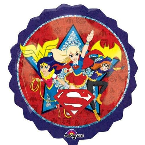DC Super Hero Girls SuperShape XL Foil Ballloon 28" x 28"