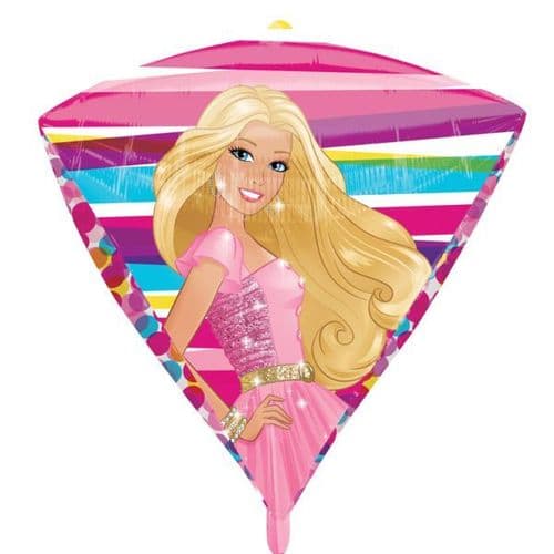 Diamondz Barbie Foil Balloon 15" x 17"