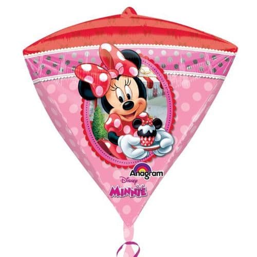 Diamondz Minnie Mouse Foil Balloon 15" x 17"