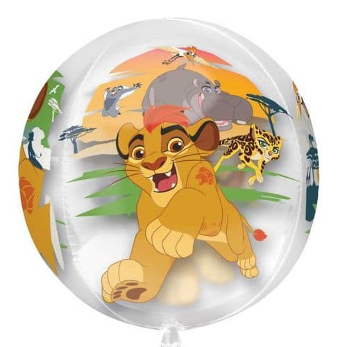 Disney The Lion Guard Clear Orbz Foil Balloon 15" x 16"