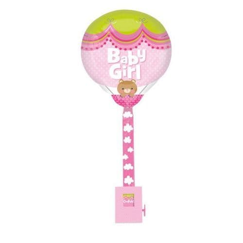 Girl Hot Air Balloon Uplifter 16" x 32"