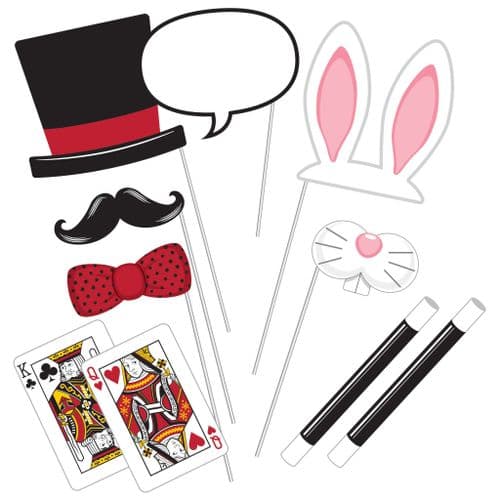 Magic Party Photo Booth Props