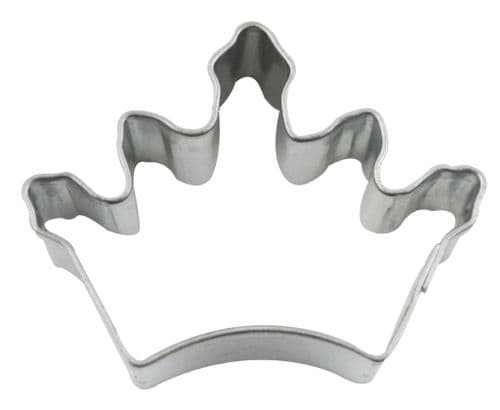 Mini Crown Cookie Cutter Tin-Plated