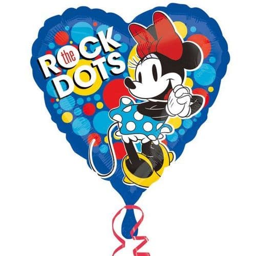 Minnie Rocks The Dots Standard Balloon
