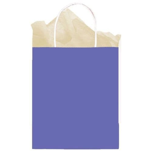 New Purple Paper Gift Bags 25cm x 20cm x 10cm