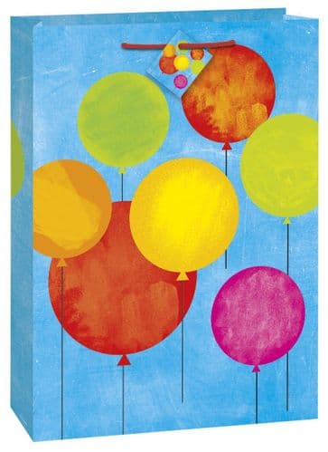 Printed Balloon Design Giftbag-Jmbo