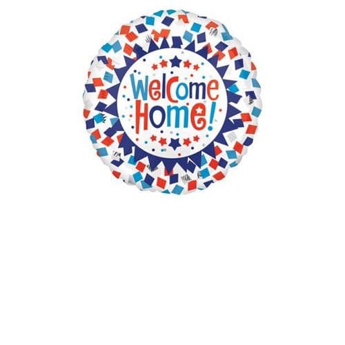 Welcome Home Confetti Foil Balloon