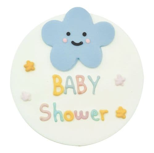 Baby Shower Sugarcraft Plaque