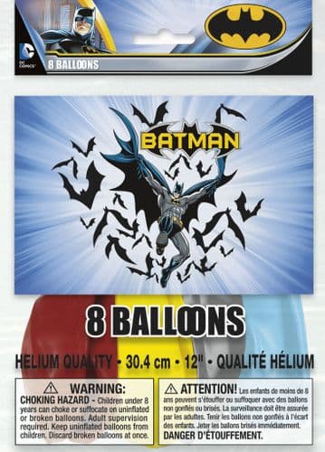 Batman Balloons 2S 8 x 12"