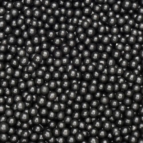 Black Sugar Balls Shiny - dia. 4mm - in box of 1kg