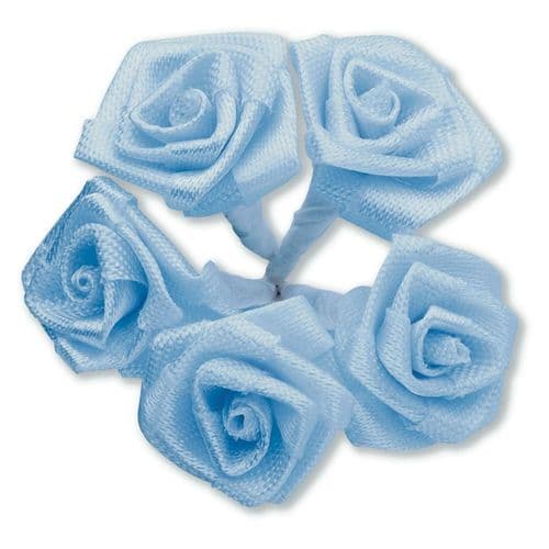 Blue Ribbon Roses / Medium - dia. 20mm - packed in 144's