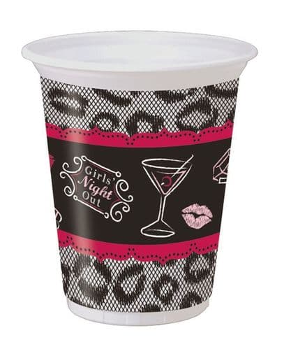 Bridal Bash Cups Plastic 8's