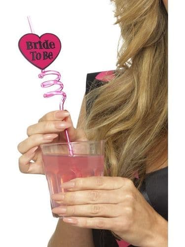 Bride to Be Drinking Straw