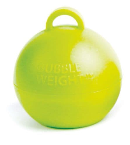 Bubble Balloon Weights Lime Green