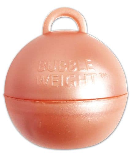 Bubble Balloon Weights Rose Gold