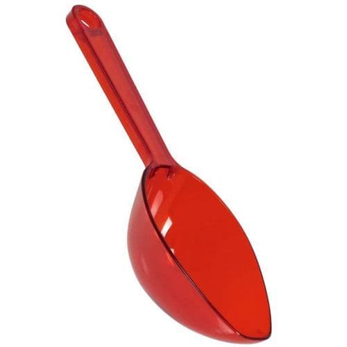 Candy Buffet Plastic Scoop Apple Red 16.5cm