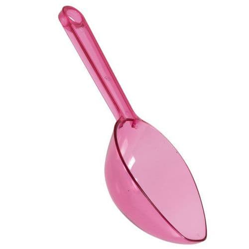 Candy Buffet Plastic Scoop Bright Pink 16.5cm