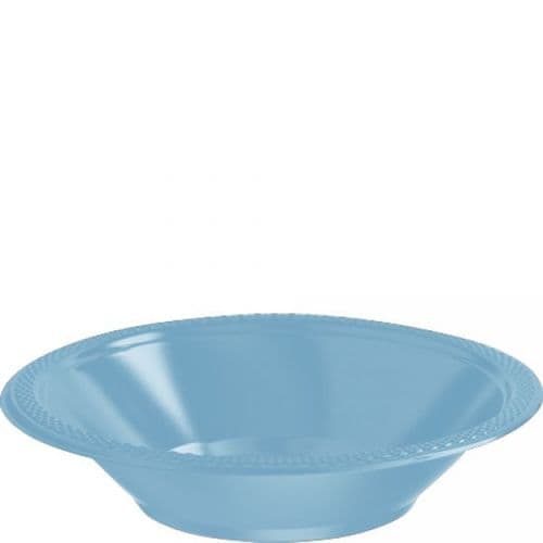 Caribbean Blue Plastic Bowls 355ml 20 per pack.