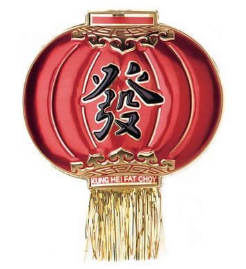 Chinese New Year 3D Hanging Wishing Lampions Decoration
