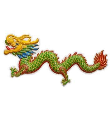 Chinese New Year -  3D Oriental Dragon Decoration