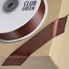 Chocolate Brown Double Sided Satin Ribbon - 3mm