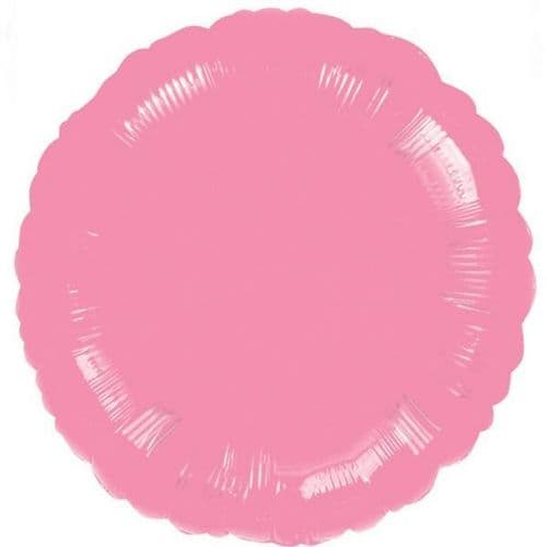 Circle Pink Foil Balloon