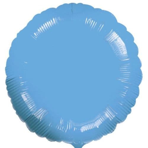 Circle Turquoise Foil Balloon
