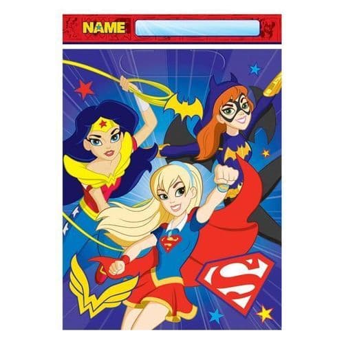 DC Super Hero Girls Loot Bags 8's