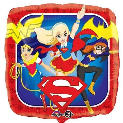 DC Super Hero Girls Standard Foil Balloons
