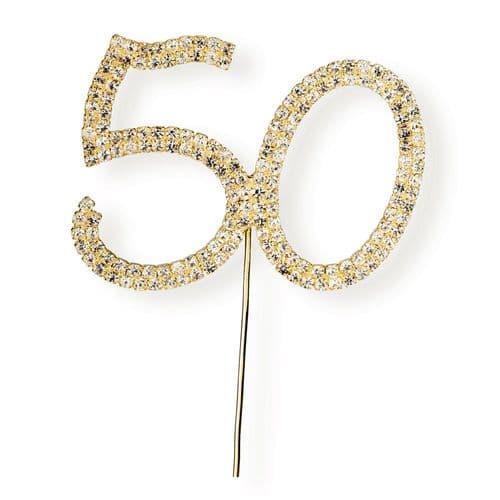 Diamante 50 on Gold Stem