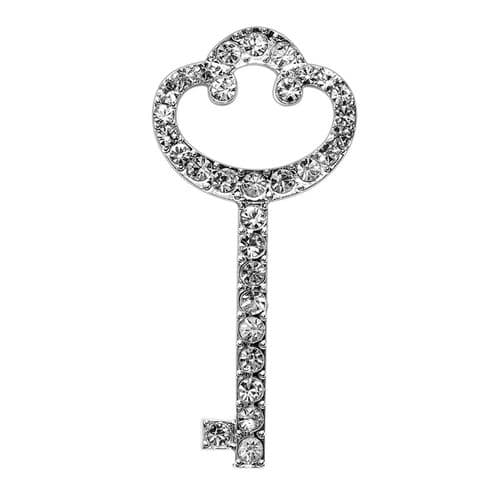 Diamante Silver Key