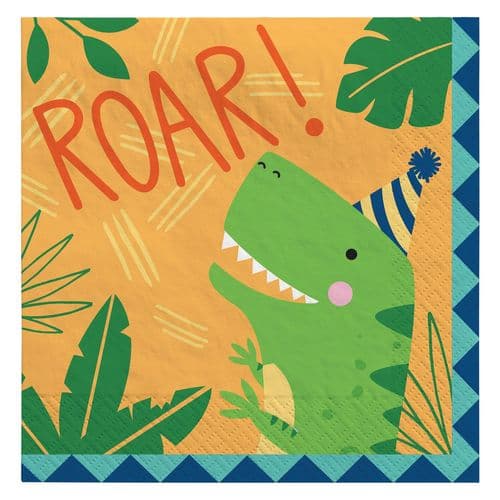 Dino Mite Party Luncheon Napkins - COMING SOON