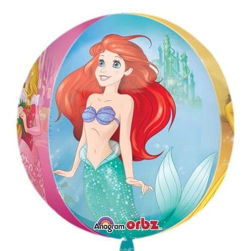 Disney Princess Clear Orbz Foil Balloons G40