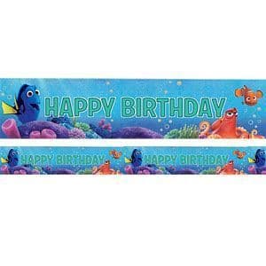 Finding Dory Holographic Foil Banner 2.7m x 20cm