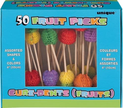 Fruit Picks Box 50pc