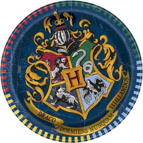 Harry Potter 7" Plates 8's