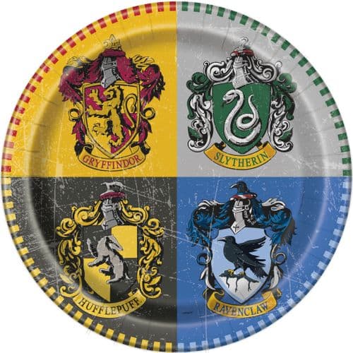Harry Potter 9" Plates 8's